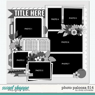 Cindy's Layered Templates - Photo Palooza 514 by Cindy Schneider