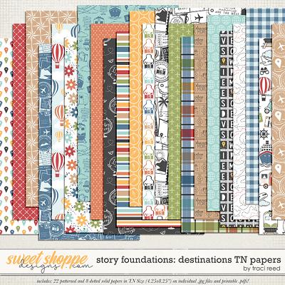 Story Foundations: Destinations TN Papers by Traci Reed