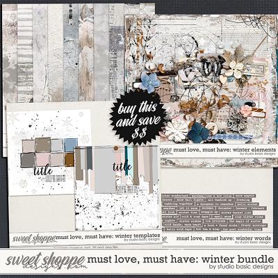 Must Love, Must Have: Winter Bundle by Studio Basic