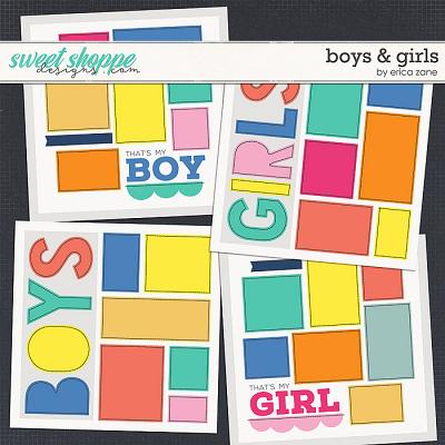 DUO 4 - Boys & Girls Templates by Erica Zane