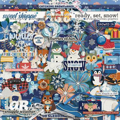 Ready, Set, Snow! by Clever Monkey Graphics 