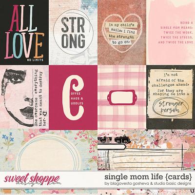 Single Mom Life Cards by Blagovesta Gosheva and Studio Basic