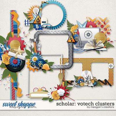 Scholar: Votech Clusters by Meagan's Creations