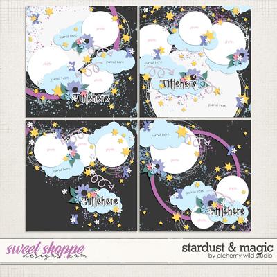 Stardust & Magic Layered Templates by Amber