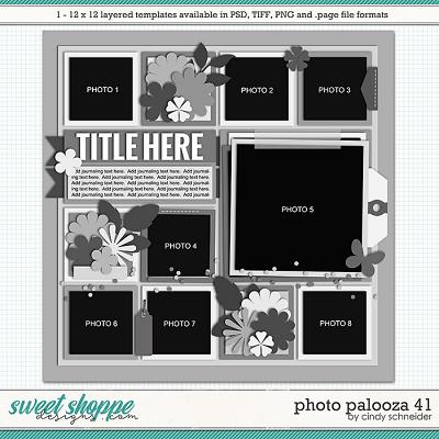 Cindy's Layered Templates - Photo Palooza 41 by Cindy Schneider