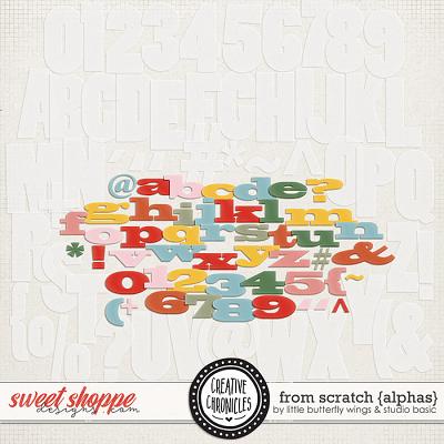 Creative Chronicles: From Scratch Alphas by Little Butterfly Wings & Studio Basic 