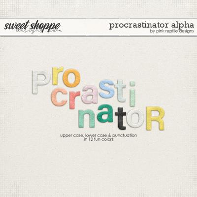 Procrastinator Alpha by Pink Reptile Designs
