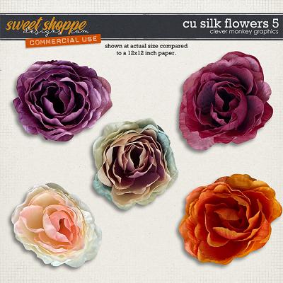 CU Silk Flowers 5 by Clever Monkey Graphics  