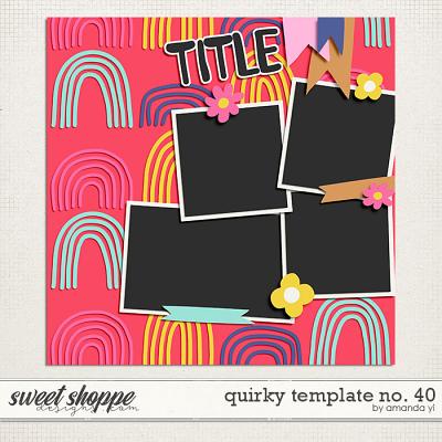 Quirky template no. 40 by Amanda Yi