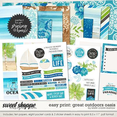 Easy Print: Great Outdoors Oasis by Kristin Cronin-Barrow