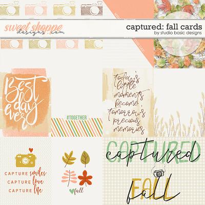 Captured: Fall Cards by Studio Basic