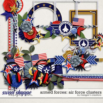 Armed Forces: Air Force Clusters by Meagan's Creations Armed Forces: Air Force Clusters by Meagan's Creations