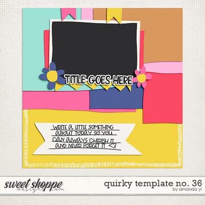 Quirky template no. 36 by Amanda Yi