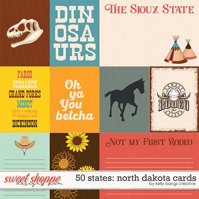 50 States: North Dakota Cards by Kelly Bangs Creative