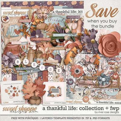 A Thankful Life: Collection + FWP by River Rose Designs