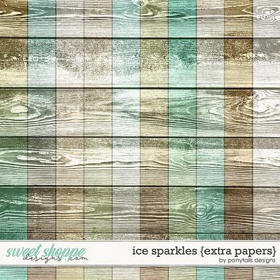 Ice Sparkles Extra Papers by Ponytails