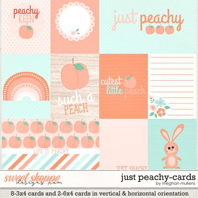 Just Peachy-Cards by Meghan Mullens