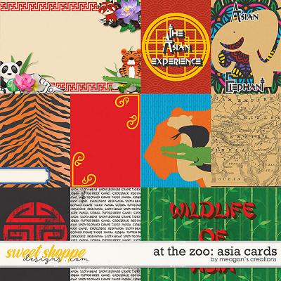 At the Zoo: Asia Cards by Meagan's Creations