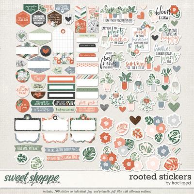 Rooted Stickers by Traci Reed