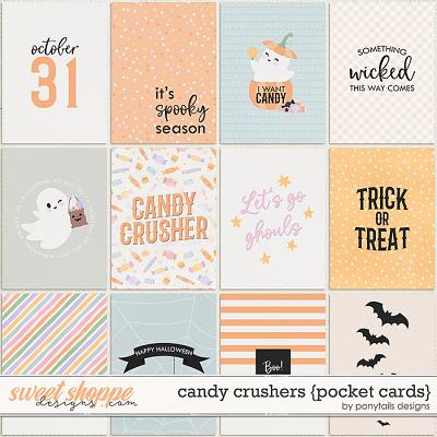 Candy Crushers Pocket Cards by Ponytails