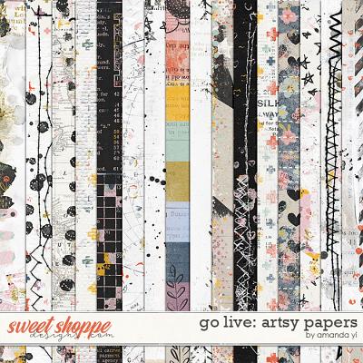 Go live: artsy papers by Amanda Yi