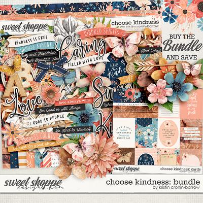 Choose Kindness: Bundle by Kristin Cronin-Barrow