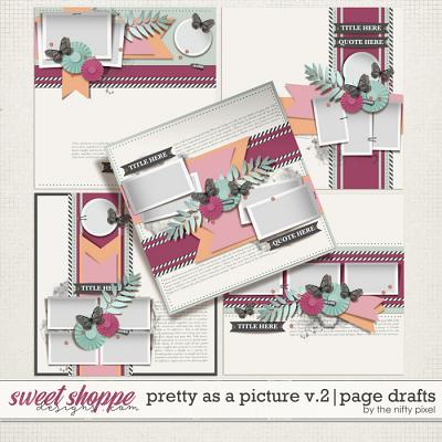 PRETTY AS A PICTURE V.2 | PAGE DRAFTS by The Nifty Pixel