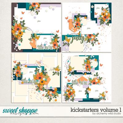 Kickstarters Volume 1 Layered Templates by Amber