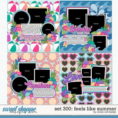 Cindy's Layered Templates - Set 300: Feels Like Summer by Cindy Schneider