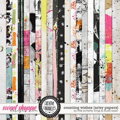 Creative Chronicles: Counting Wishes Artsy Papers by Little Butterfly Wings & Studio Basic