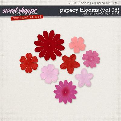 Papery Blooms {Vol 08} by Christine Mortimer