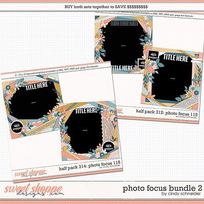 Cindy's Layered Templates - Photo Focus Bundle 2 by Cindy Schneider