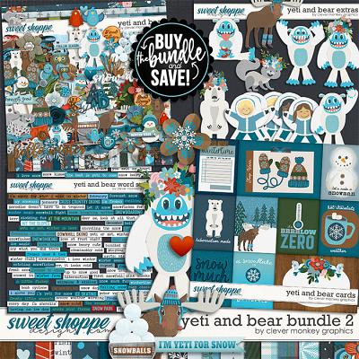 Yeti & Bear Collection 2 by Clever Monkey Graphics
