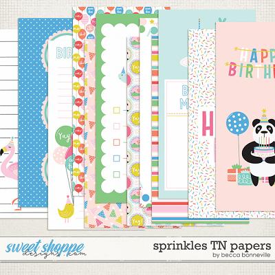 Sprinkles TN Papers by Becca Bonneville