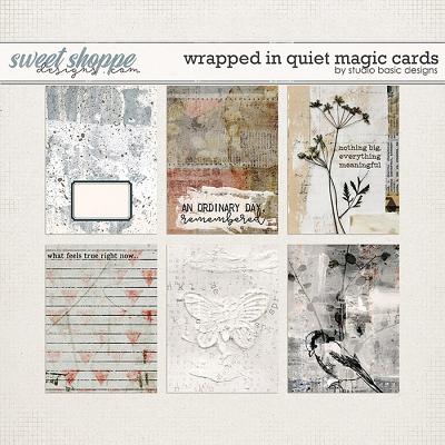 Wrapped In Quiet Magic Cards by Studio Basic