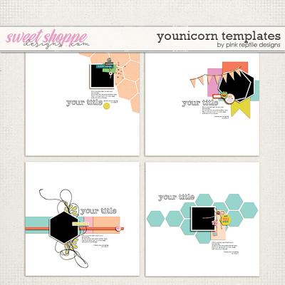 Younicorn Templates by Pink Reptile Designs