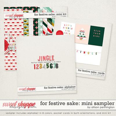 For Festive Sake: Mini Sampler by Allison Pennington