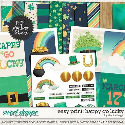 Happy Go Lucky: EZ PRINT by Studio Flergs