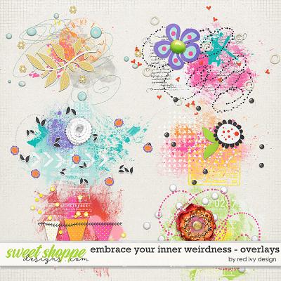 Embrace Your Inner Weirdness - Overlays by Red Ivy Design