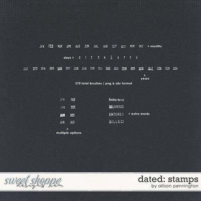 Dated: Stamps by Allison Pennington