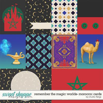 Remember the Magic: WORLDS- MOROCCO: CARDS by Studio Flergs