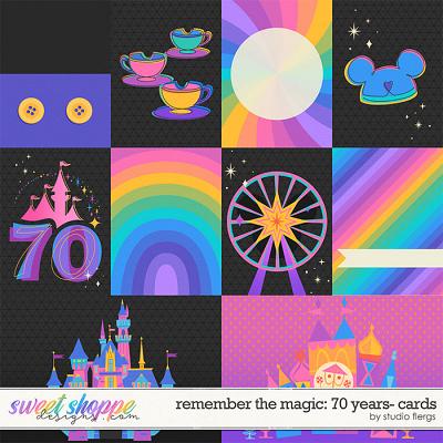 Remember the Magic: 70 YEARS- CARDS by Studio Flergs