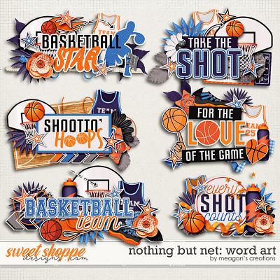 Nothing But Net: Word Art by Meagan's Creations