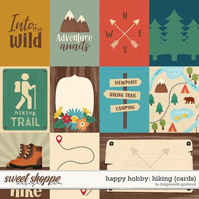 Happy Hobby: Hiking {cards} by Blagovesta Gosheva
