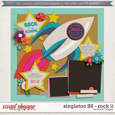 Brook's Templates - Singleton 86 - Rock It by Brook Magee