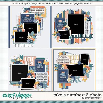 Cindy's Layered Templates - Take a Number: 2 Photo by Cindy Schneider