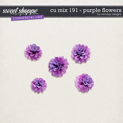 CU Mix 191 - flowers by WendyP Designs