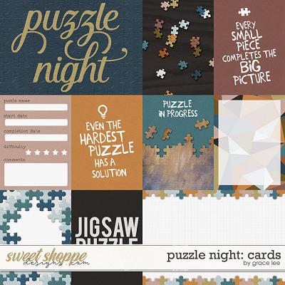 Puzzle Night: Cards by Grace Lee