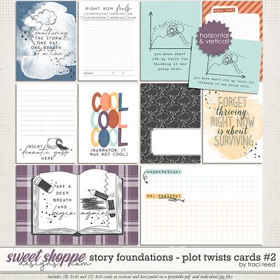 Story Foundations: Plot Twists Cards #2 by Traci Reed Story Foundations: Plot Twists Cards #2 by Traci Reed