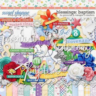 Blessings: Baptism by Grace Lee and Meagan's Creations